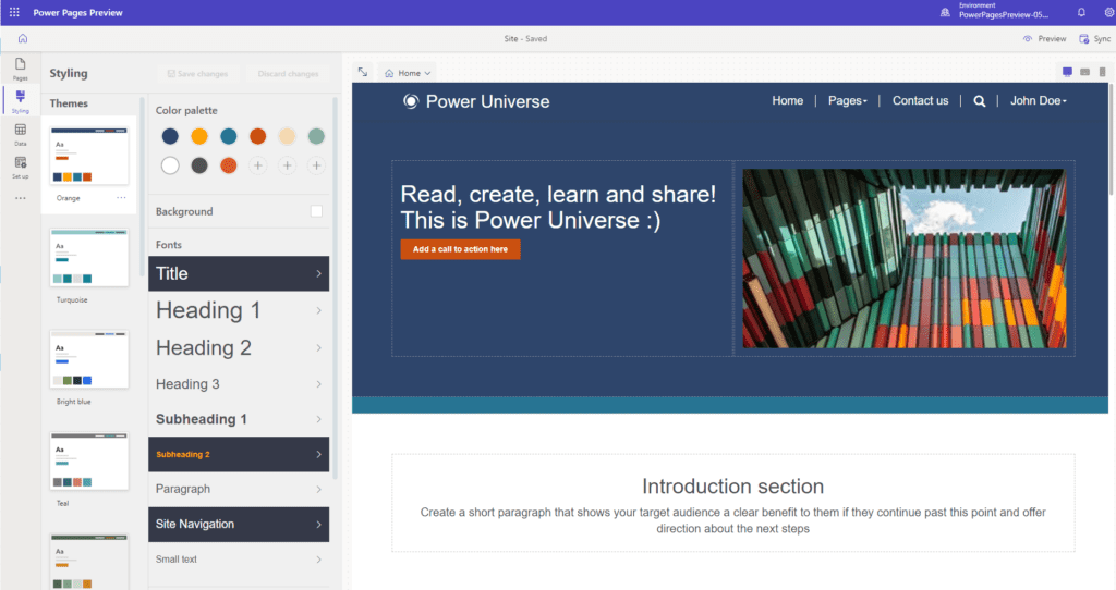 Introducing Power Pages | Tutorial | Power Platform Universe